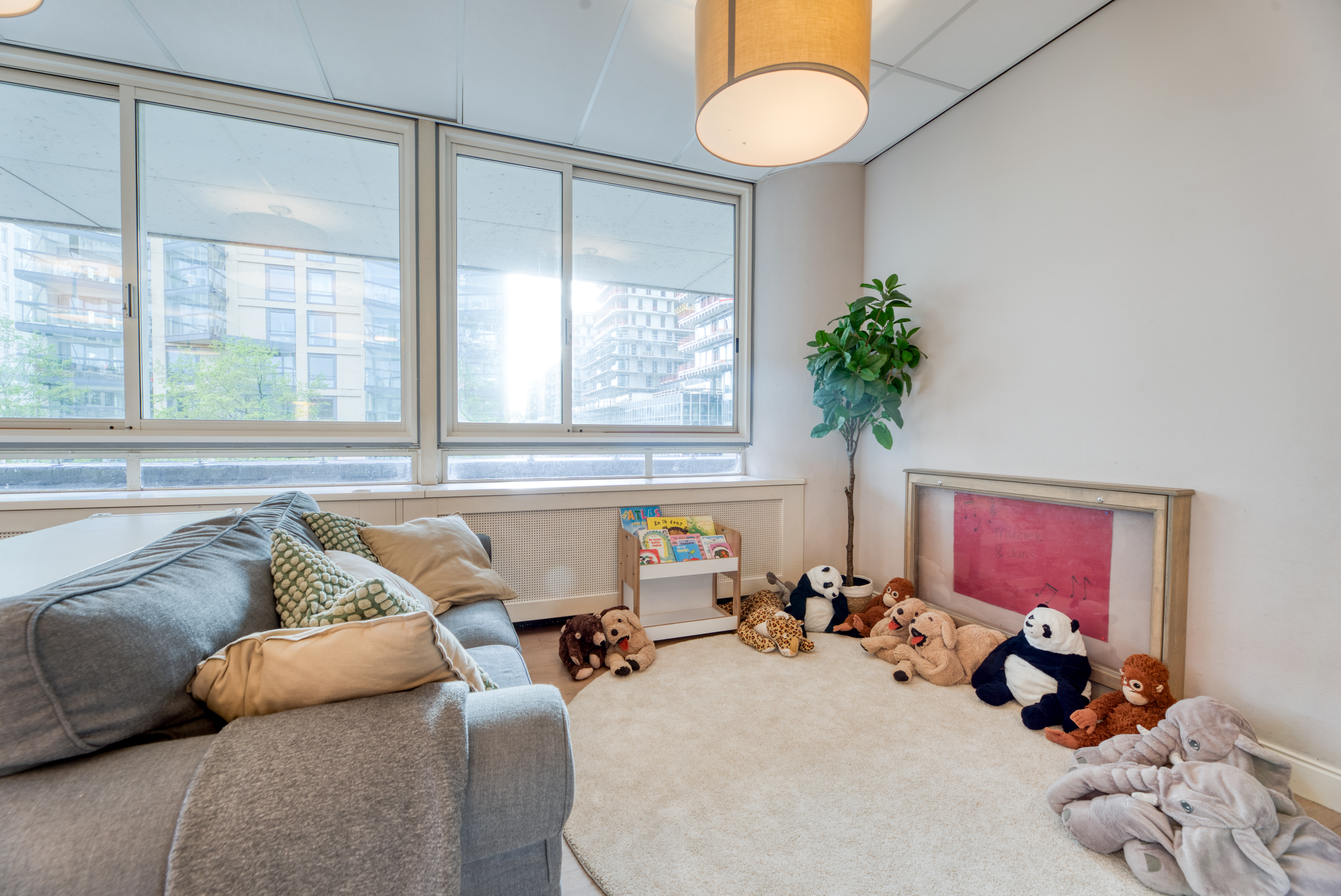 Interieur speelhoek Kinderdagverblijf CompaNanny WFC