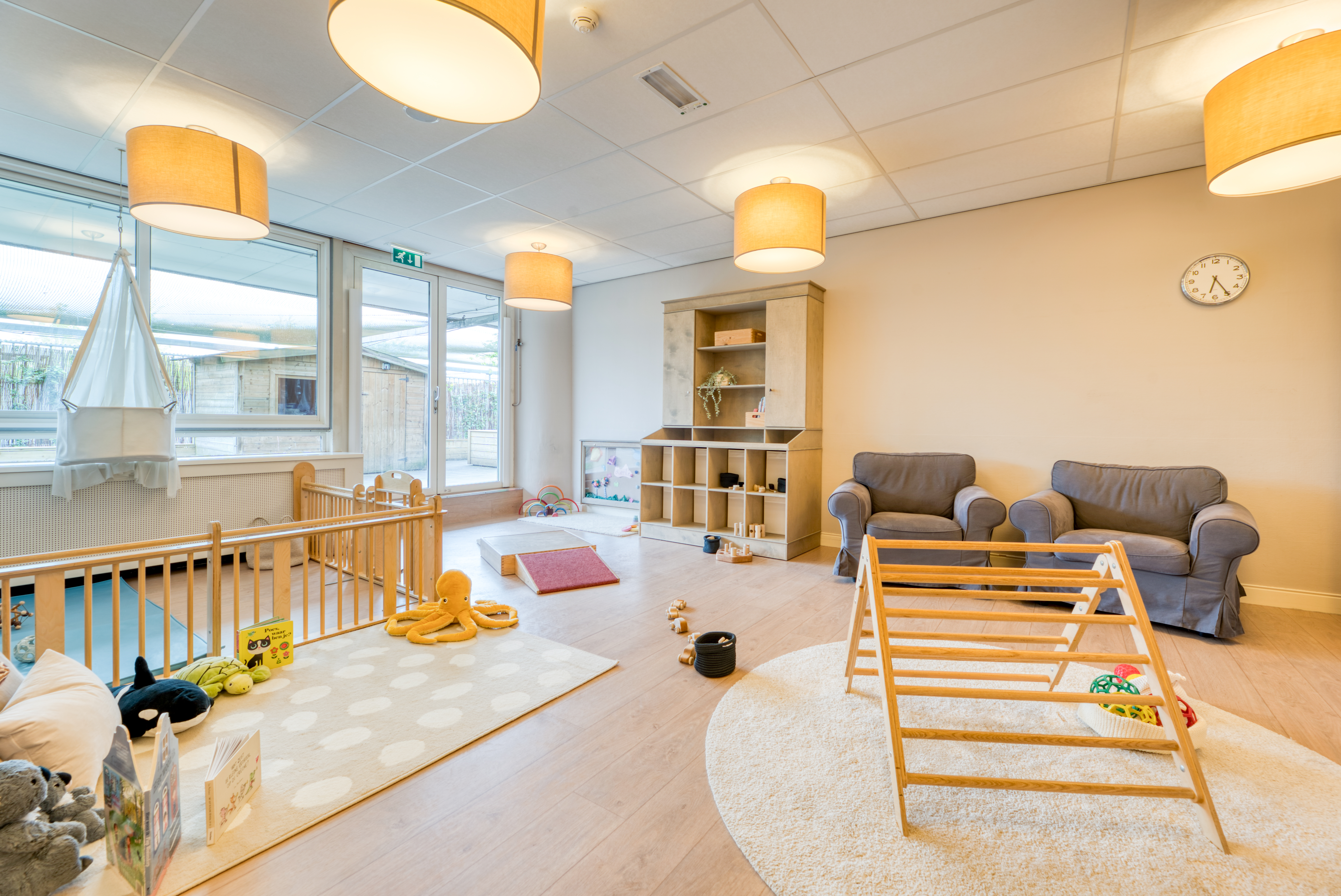 Interieur babygroep Kinderdagverblijf CompaNanny WFC