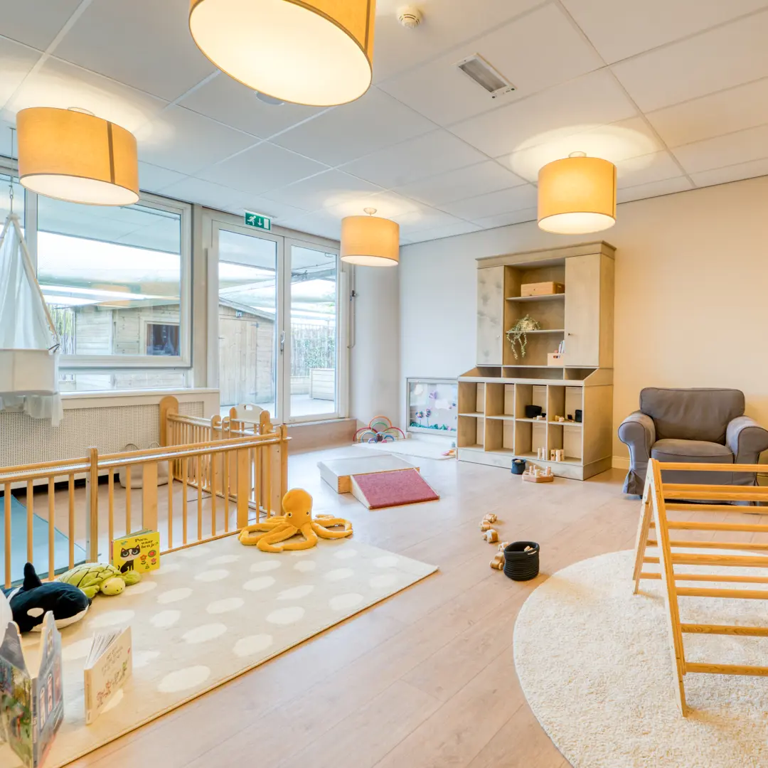 Interieur babygroep Kinderdagverblijf CompaNanny WFC