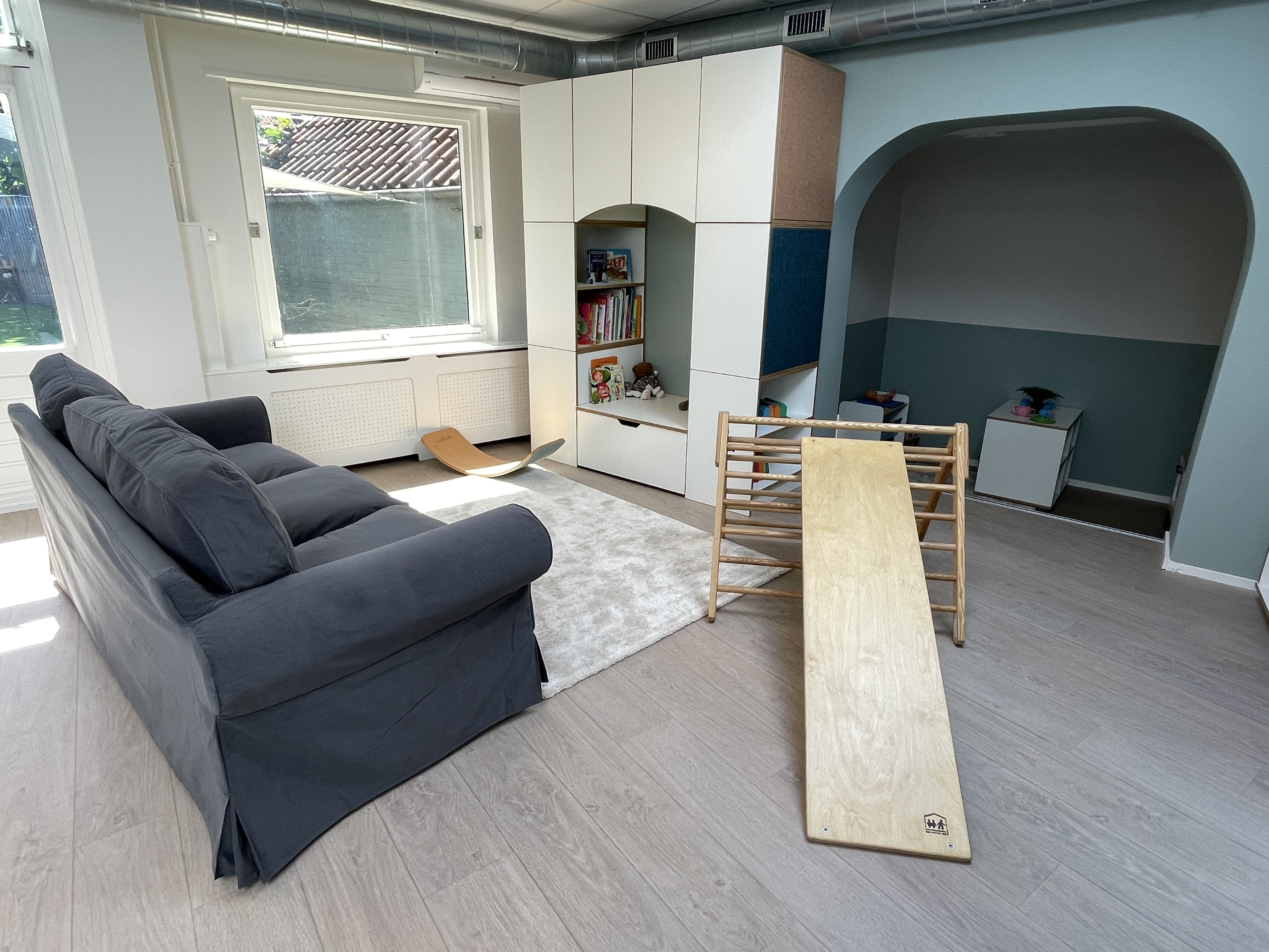 Interieur peutergroep Kinderdagverblijf CompaNanny Hilvertsweg