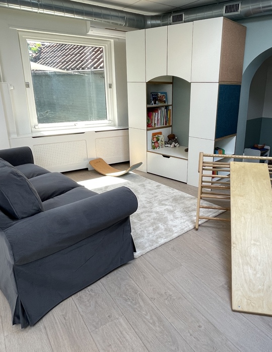 Interieur peutergroep Kinderdagverblijf CompaNanny Hilvertsweg