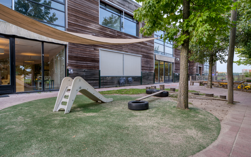 Tuin kinderopvang CompaNanny Schiphol Rijk Aalsmeer