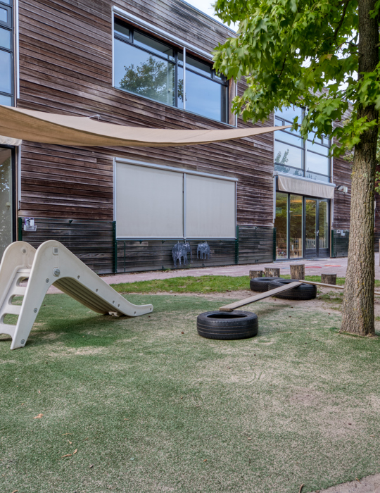 Tuin kinderopvang CompaNanny Schiphol Rijk Aalsmeer