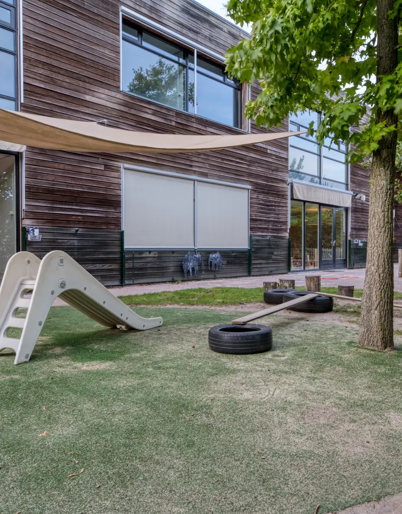 Tuin kinderopvang CompaNanny Schiphol Rijk Aalsmeer