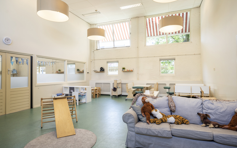Interieur kinderopvang CompaNanny Kleverpark Haarlem