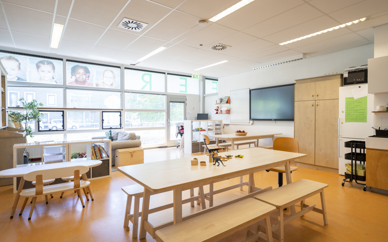 Interieur kinderopvang CompaNanny Meerwijk Haarlem