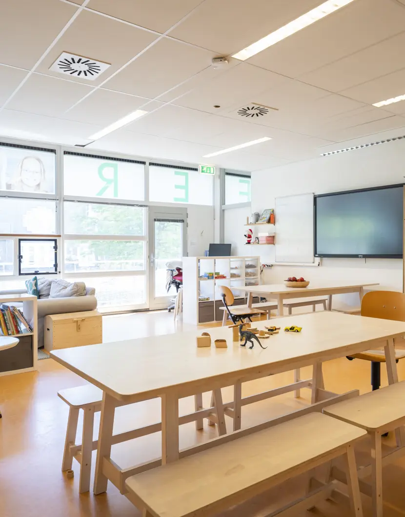 Interieur kinderopvang CompaNanny Meerwijk Haarlem