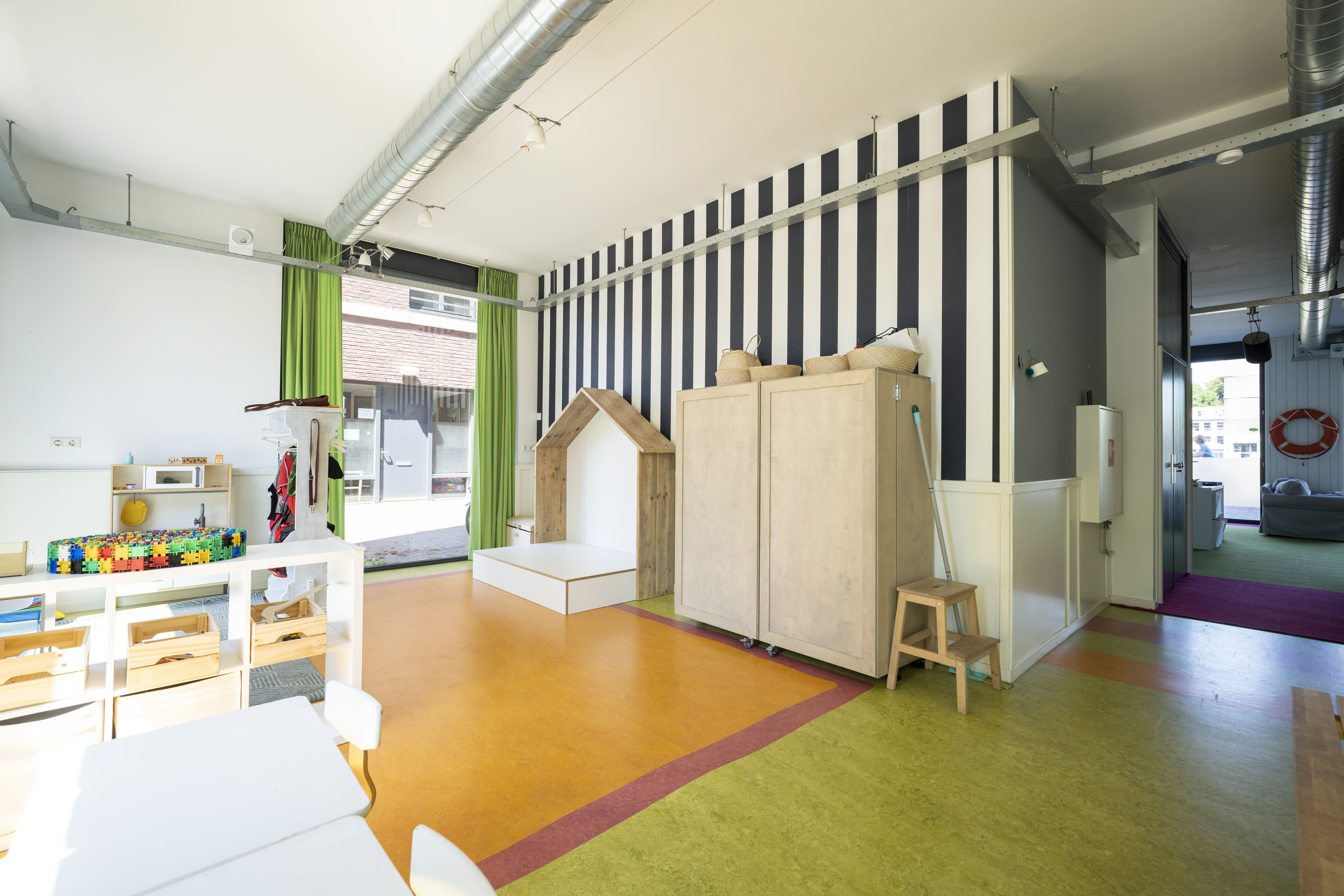 Interieur kinderopvang CompaNanny Ripperda Haarlem