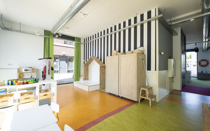 Interieur kinderopvang CompaNanny Ripperda Haarlem