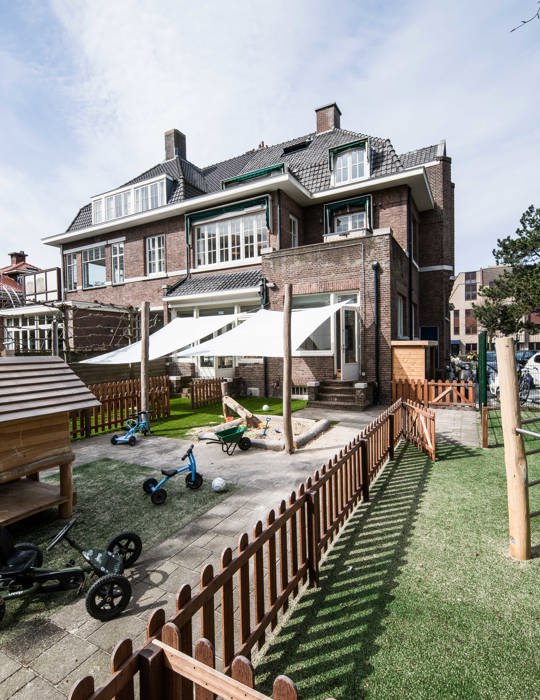 Tuin kinderopvang CompaNanny Statenkwartier Den Haag