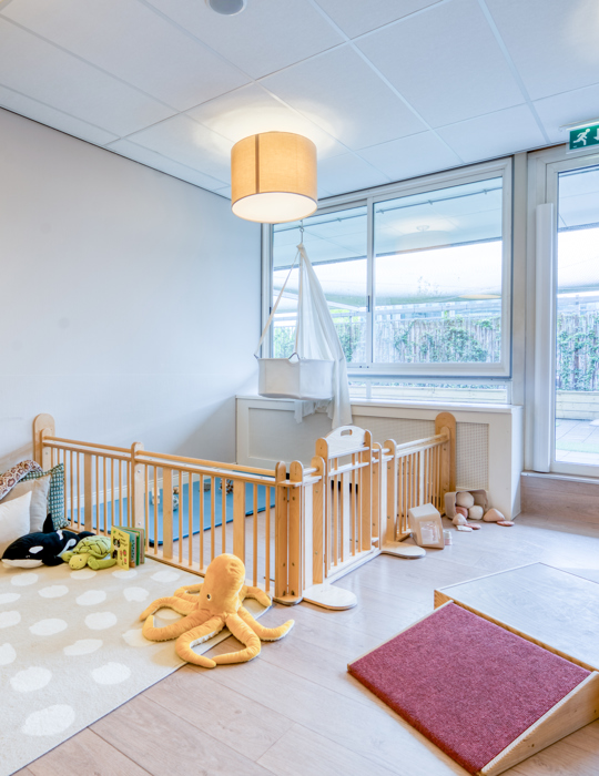 Interieur babygroep Kinderdagverblijf CompaNanny WFC