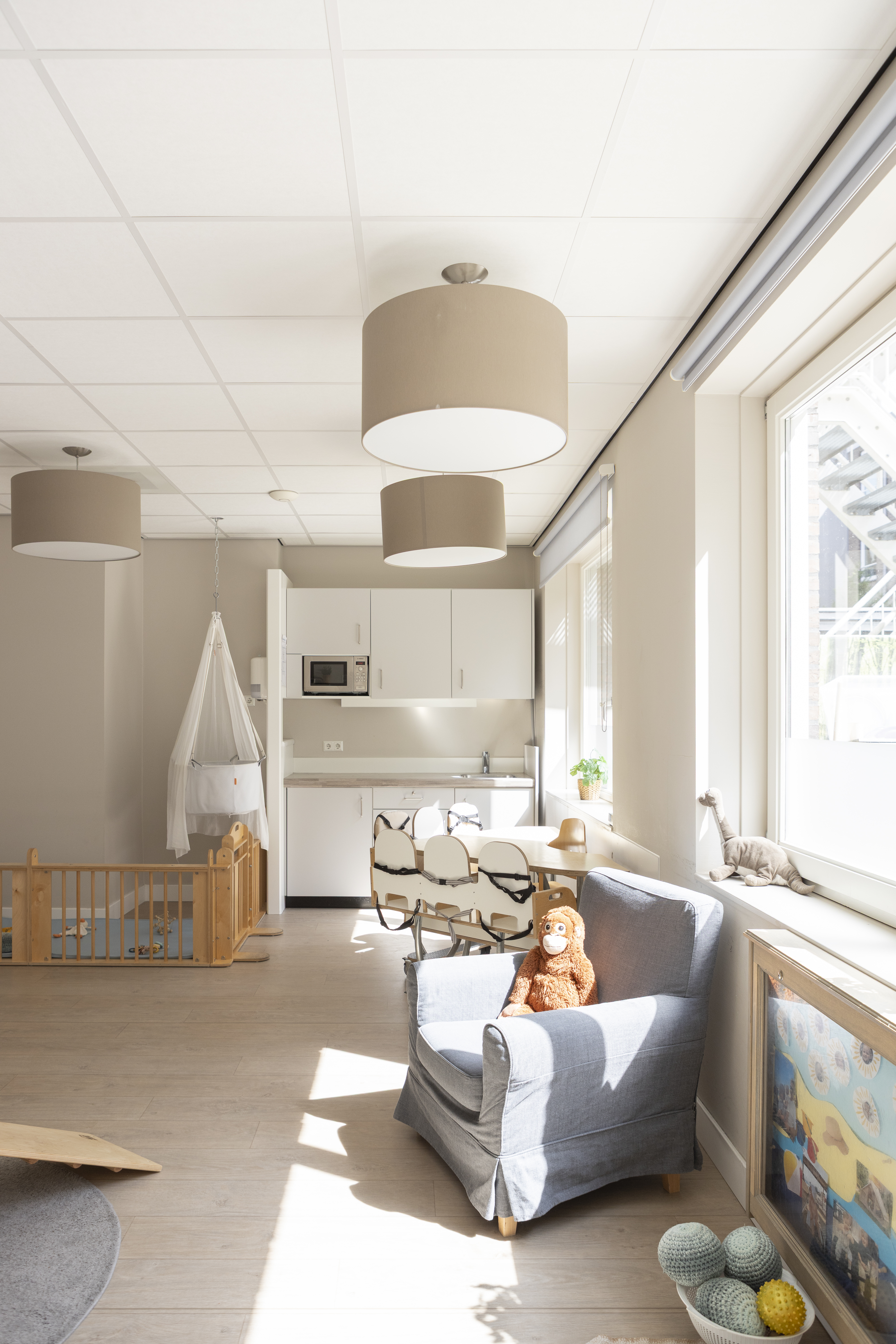 CompaNanny Kinderopvang Schinkelkade Babygroep Stoel