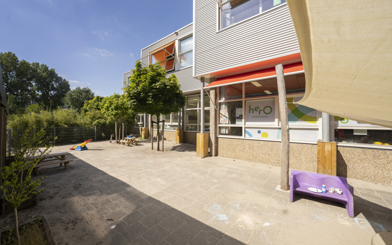 Tuin kinderopvang CompaNanny Wadden Haarlem
