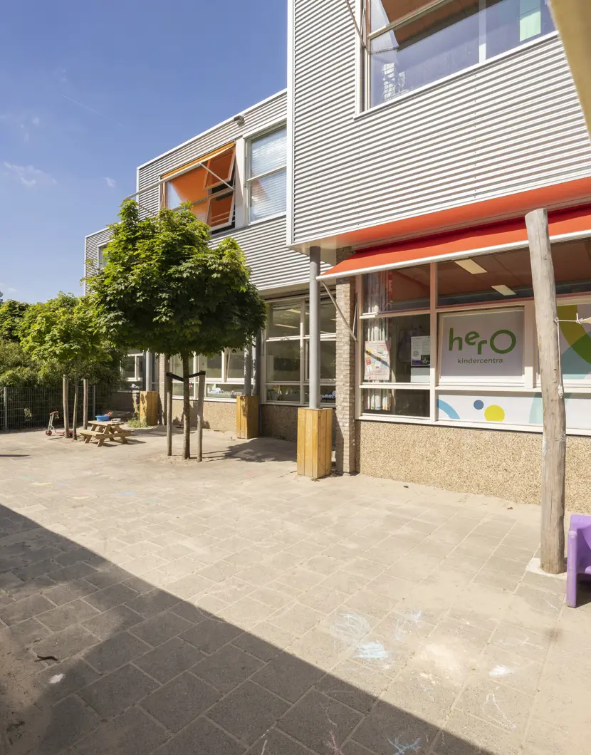 Tuin kinderopvang CompaNanny Wadden Haarlem