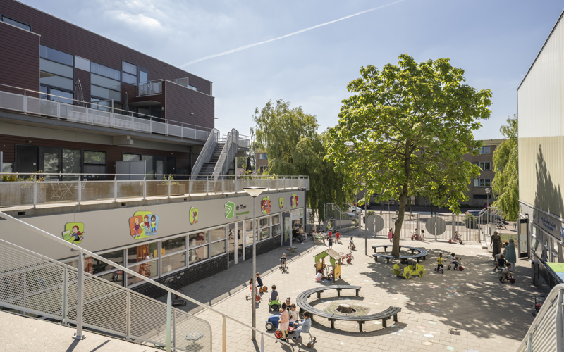 Speelplaats kinderopvang CompaNanny Meerwijk Haarlem
