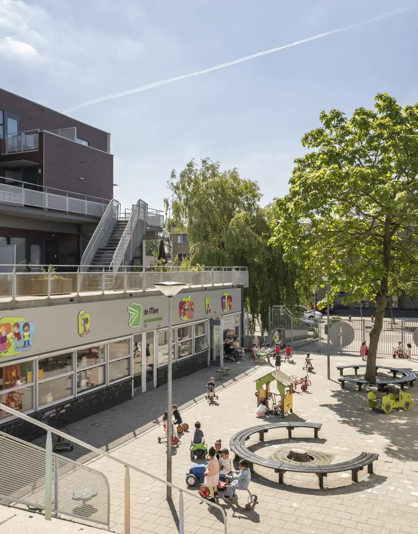 Speelplaats kinderopvang CompaNanny Meerwijk Haarlem