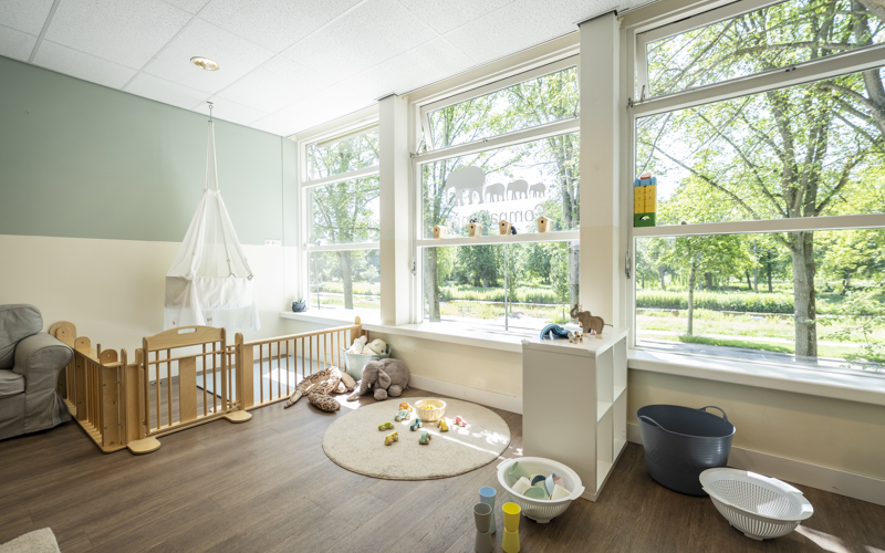 Interieur kinderopvang CompaNanny Schoterbos Haarlem