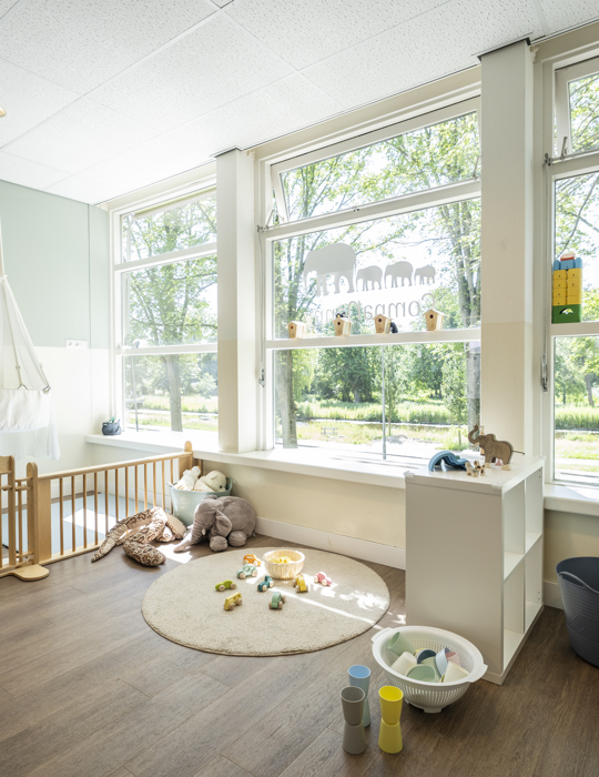 Interieur kinderopvang CompaNanny Schoterbos Haarlem