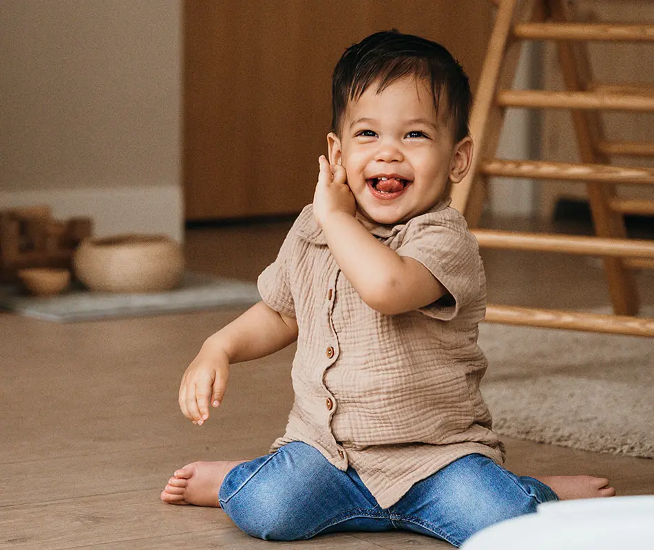 Compananny Kinderopvang Kinderdagverblijf Baby Pikler Driehoek