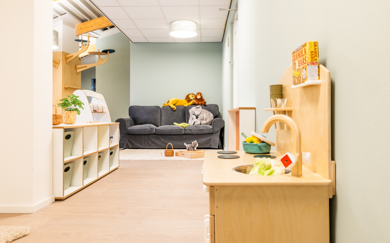 Kinderopvang CompaNanny Ede Reehorst peutergroep speelhoek