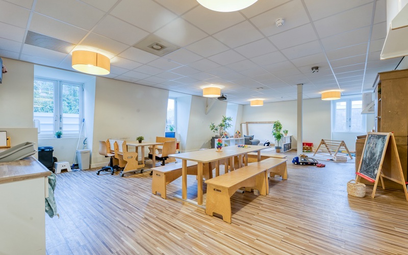 Interieur kinderopvang CompaNanny Benoordenhout Den Haag