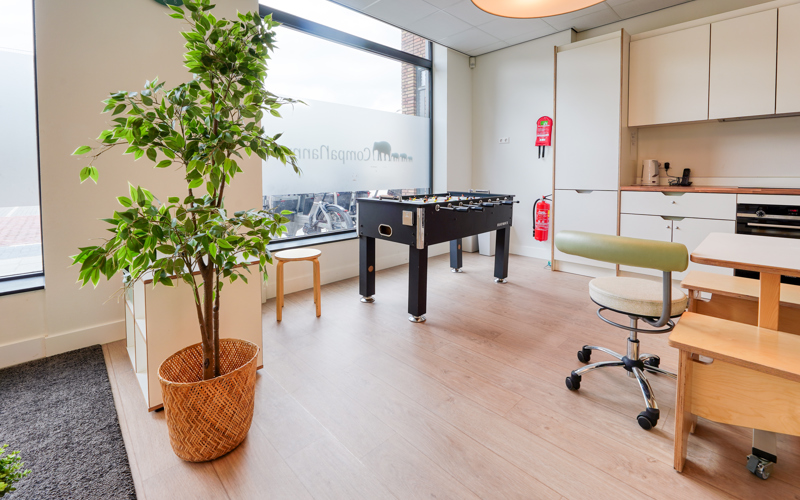 Interieur BSO kinderopvang CompaNanny Texelstraat