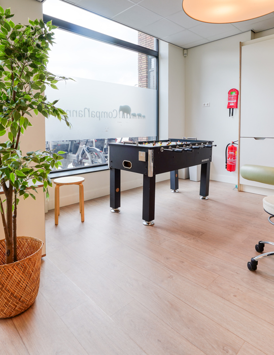 Interieur BSO kinderopvang CompaNanny Texelstraat