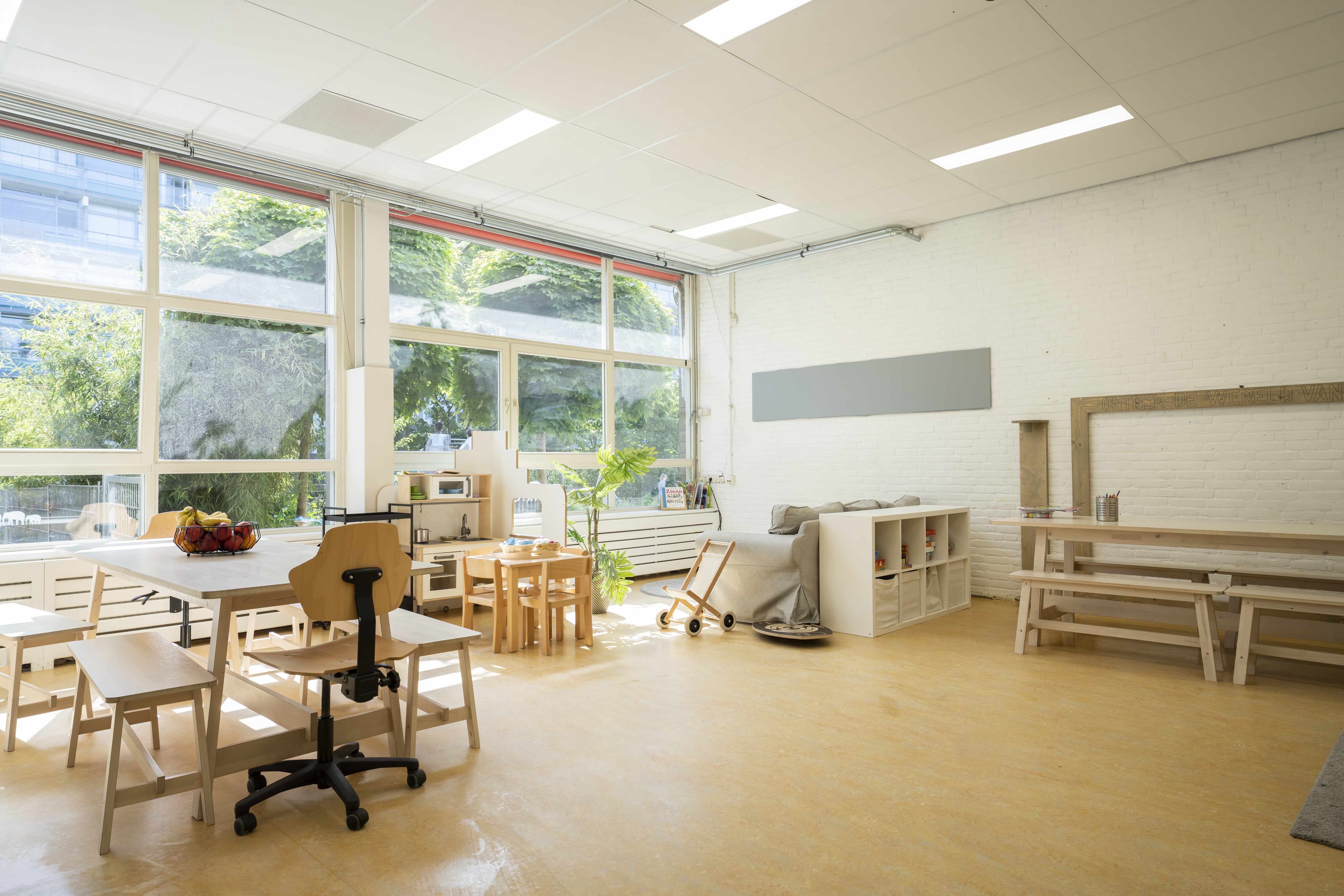Interieur kinderopvang CompaNanny Wadden Haarlem