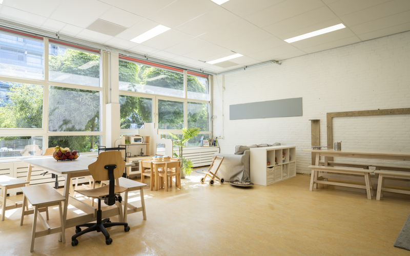 Interieur kinderopvang CompaNanny Wadden Haarlem