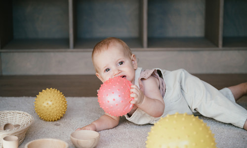 Compananny Kinderopvang Kinderdagverblijf Baby Bal