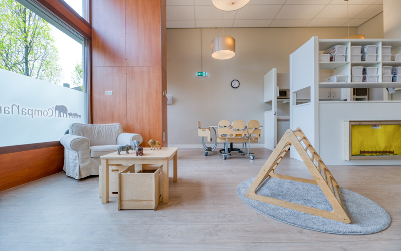 Interieur babygroep Kinderdagverblijf CompaNanny Prinsenhof