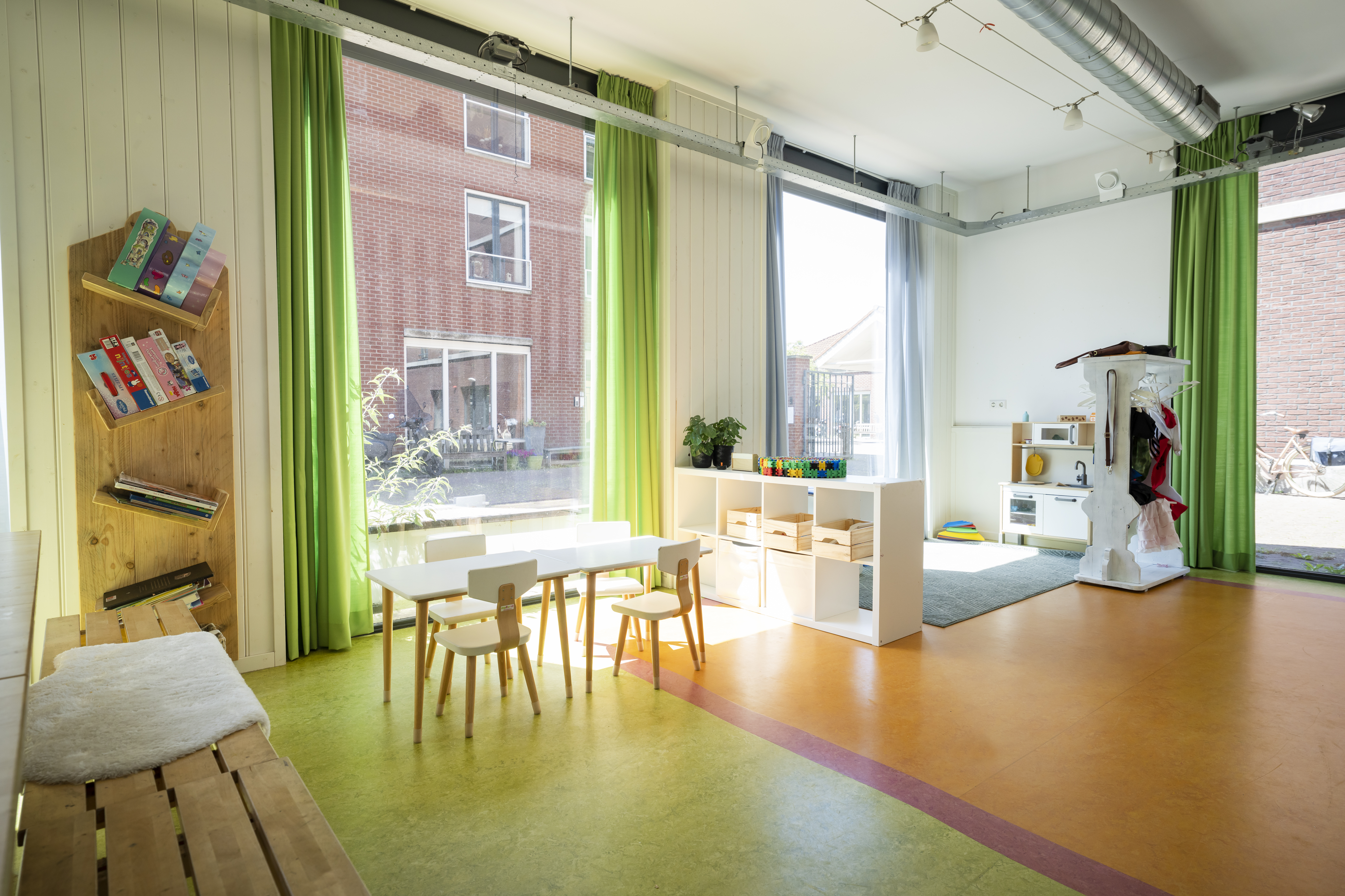 Interieur kinderopvang CompaNanny Ripperda Haarlem