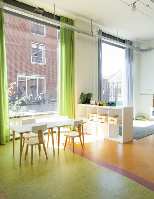 Interieur kinderopvang CompaNanny Ripperda Haarlem