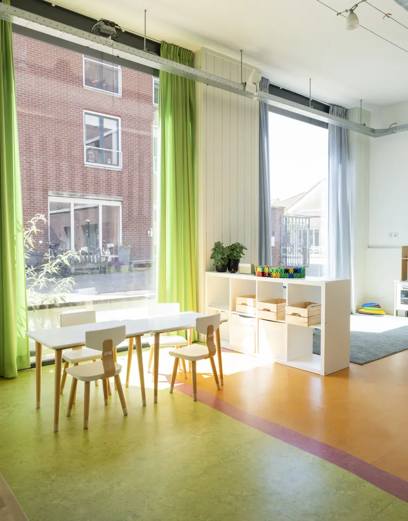 Interieur kinderopvang CompaNanny Ripperda Haarlem