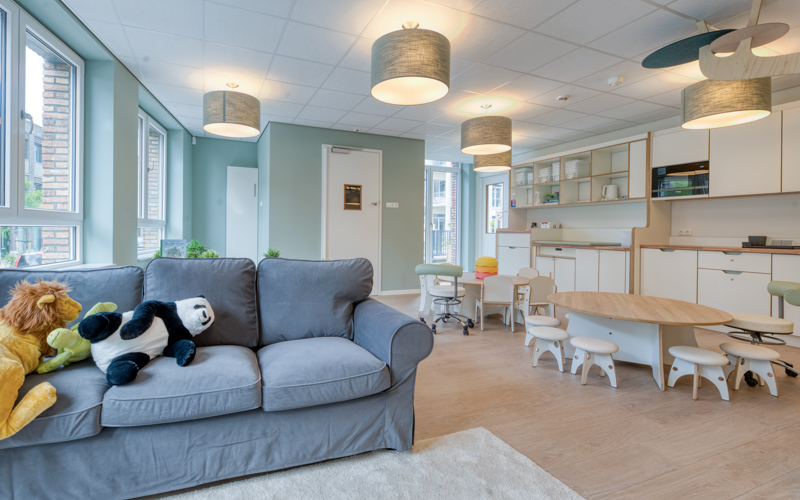 CompaNanny vestiging Nijmegen Lent interieur peutergroep