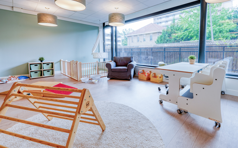 Interieur kinderopvang CompaNanny Texelstraat