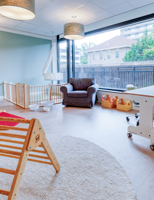 Interieur kinderopvang CompaNanny Texelstraat