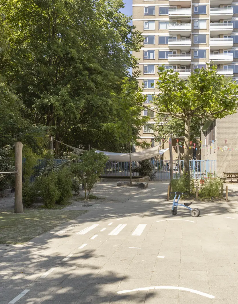 Compananny Kinderopvang Amsterdam 7Emontessori Psz Bso Buiten Fietspad