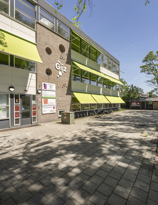 Gebouw en entree kinderopvang CompaNanny Schoterbos Haarlem