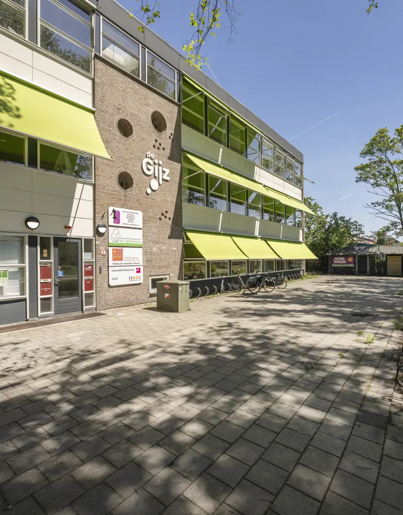 Gebouw en entree kinderopvang CompaNanny Schoterbos Haarlem