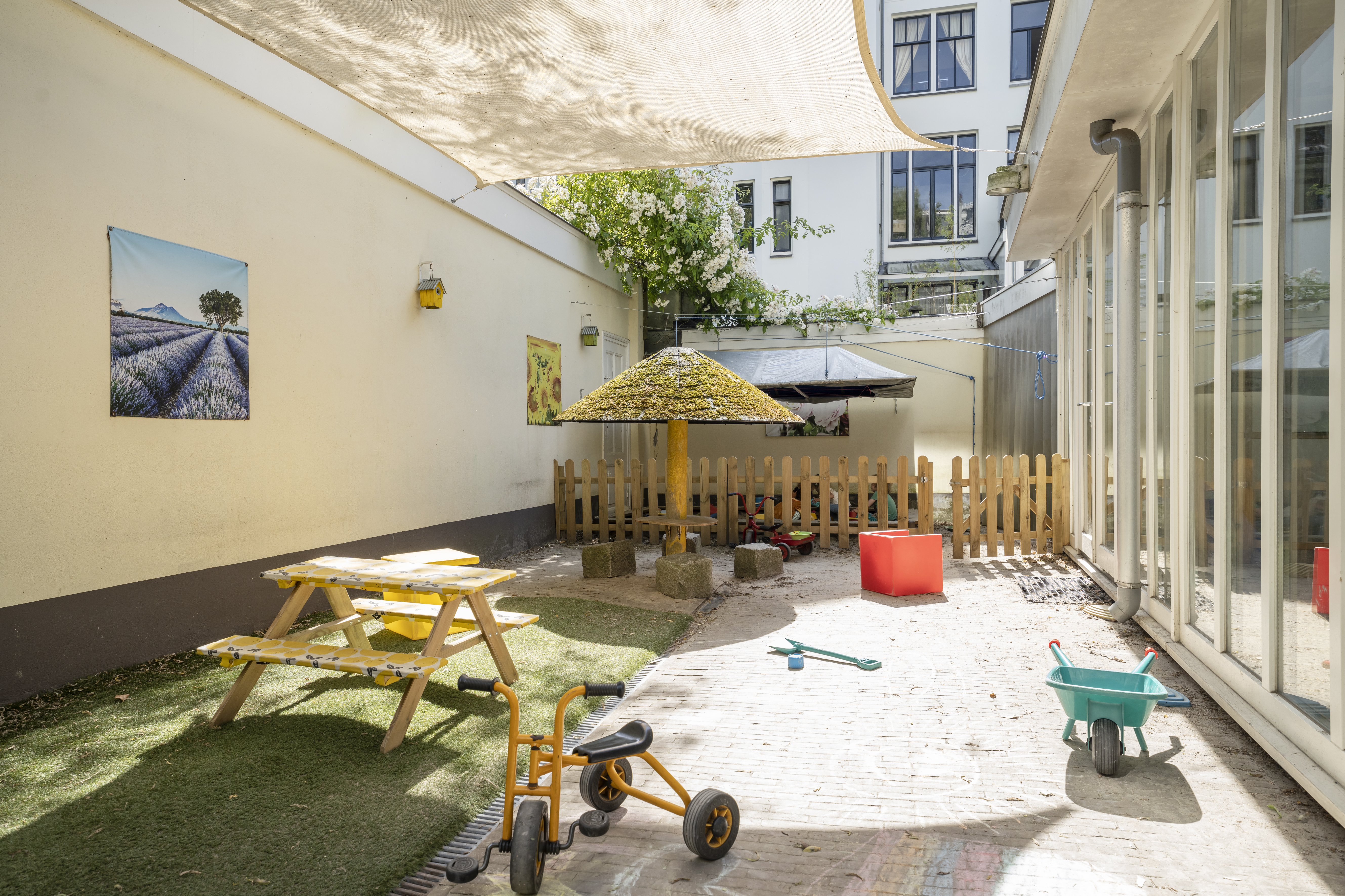 buiten speelruimte kinderopvang 