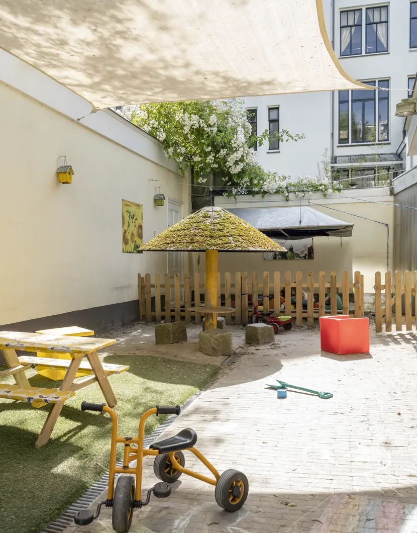 buiten speelruimte kinderopvang