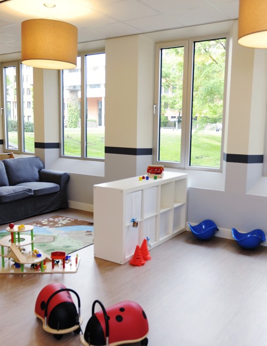 Interieur kinderopvang CompaNanny Maanplein Den Haag