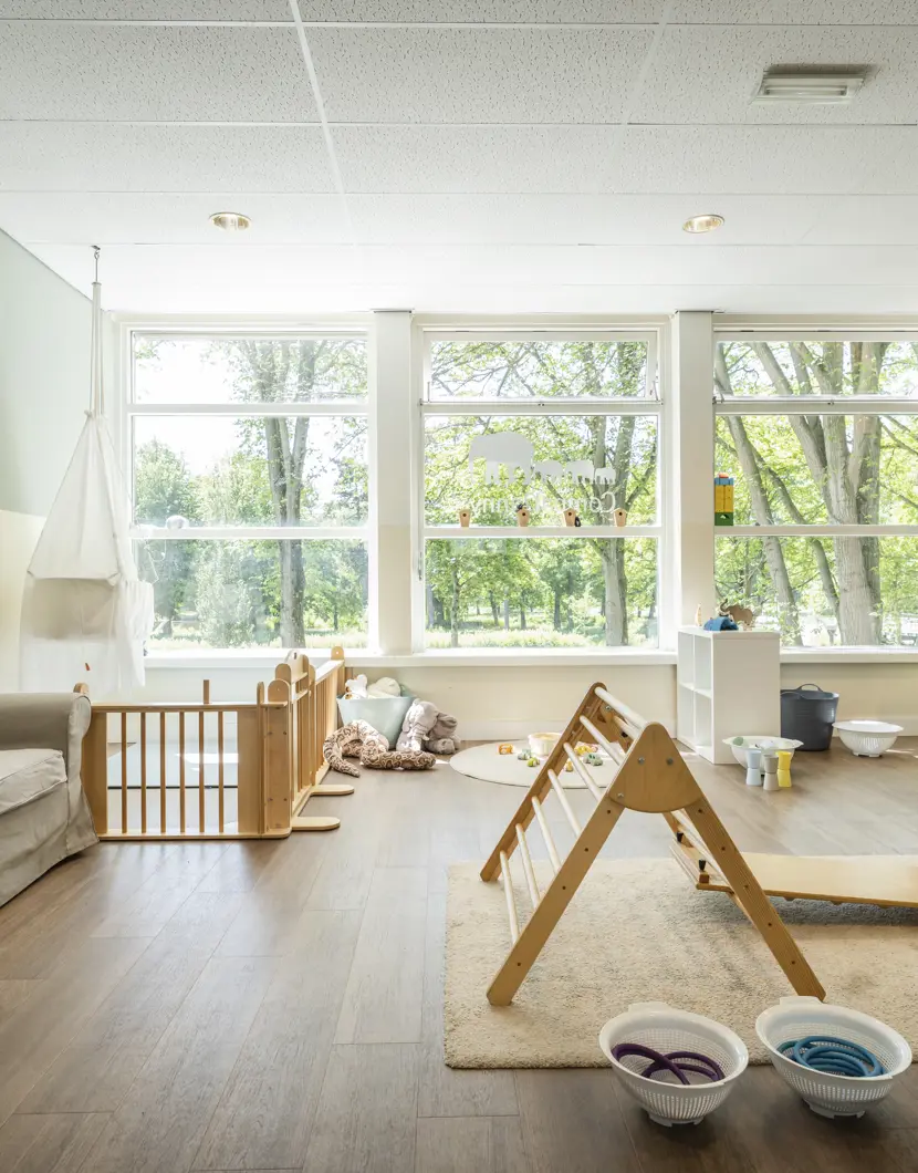 Interieur kinderopvang CompaNanny Schoterbos Haarlem