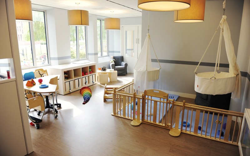 Interieur kinderopvang CompaNanny Maanplein Den Haag