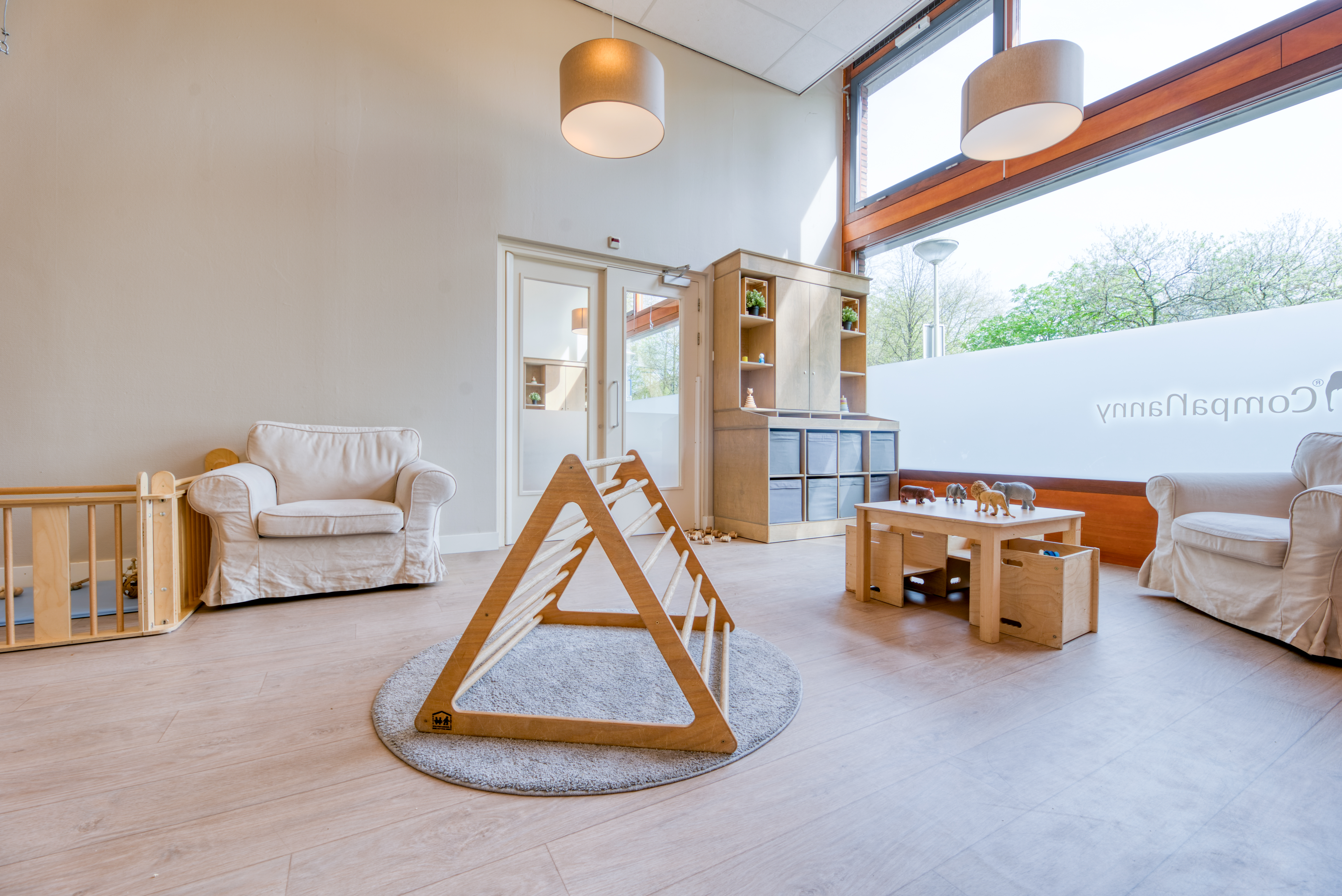 Interieur groep kinderopvang CompaNanny Prinsenhof den Haag