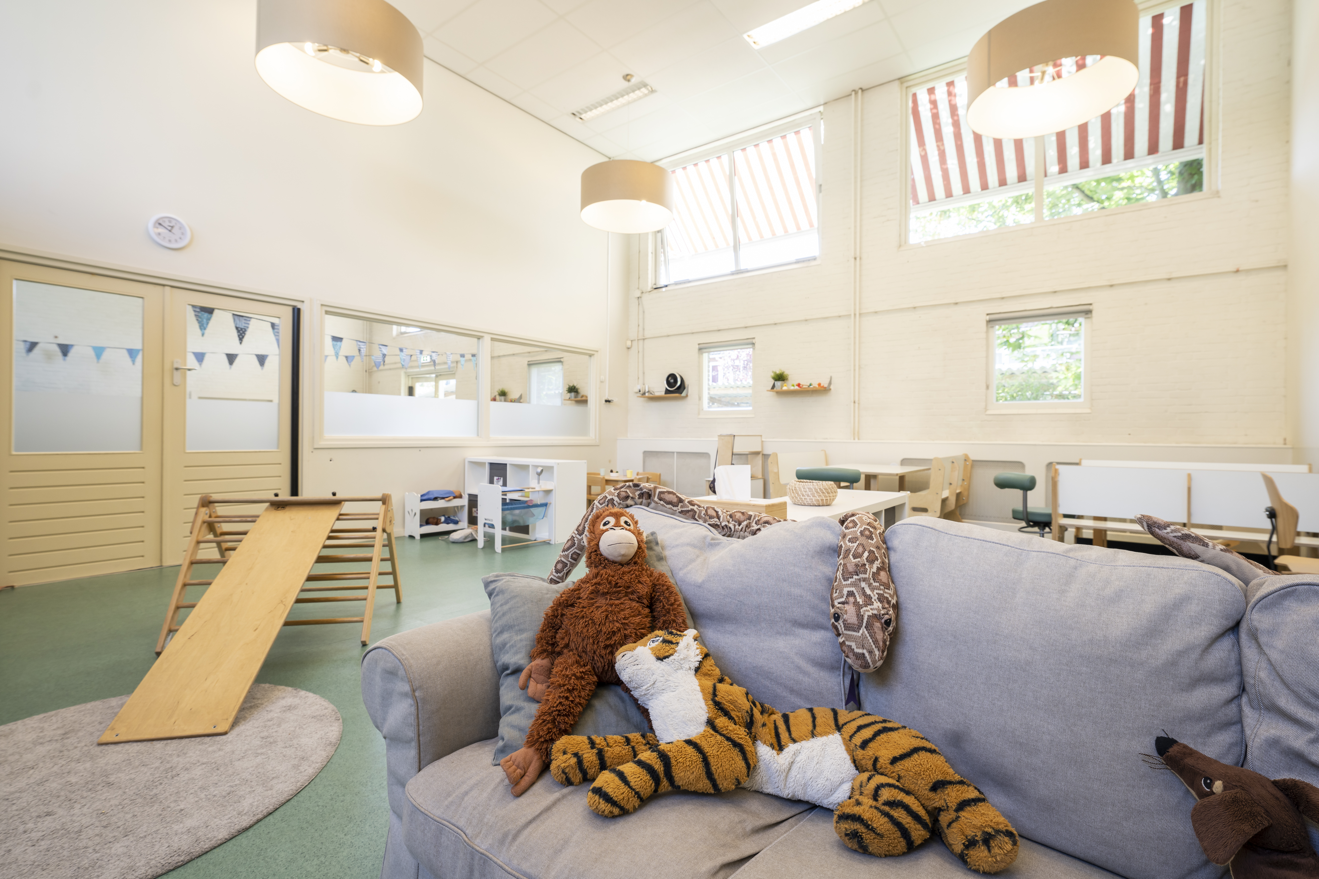 Interieur kinderopvang CompaNanny Kleverpark Haarlem