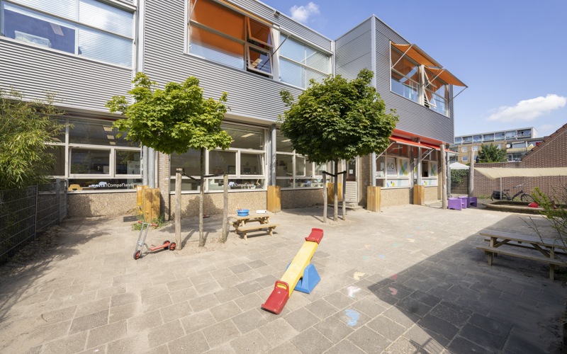 Tuin kinderopvang CompaNanny Wadden Haarlem