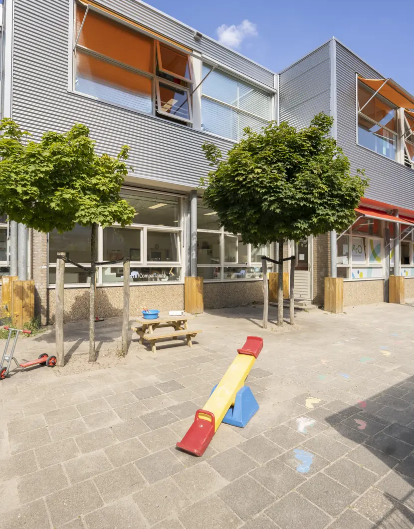 Tuin kinderopvang CompaNanny Wadden Haarlem