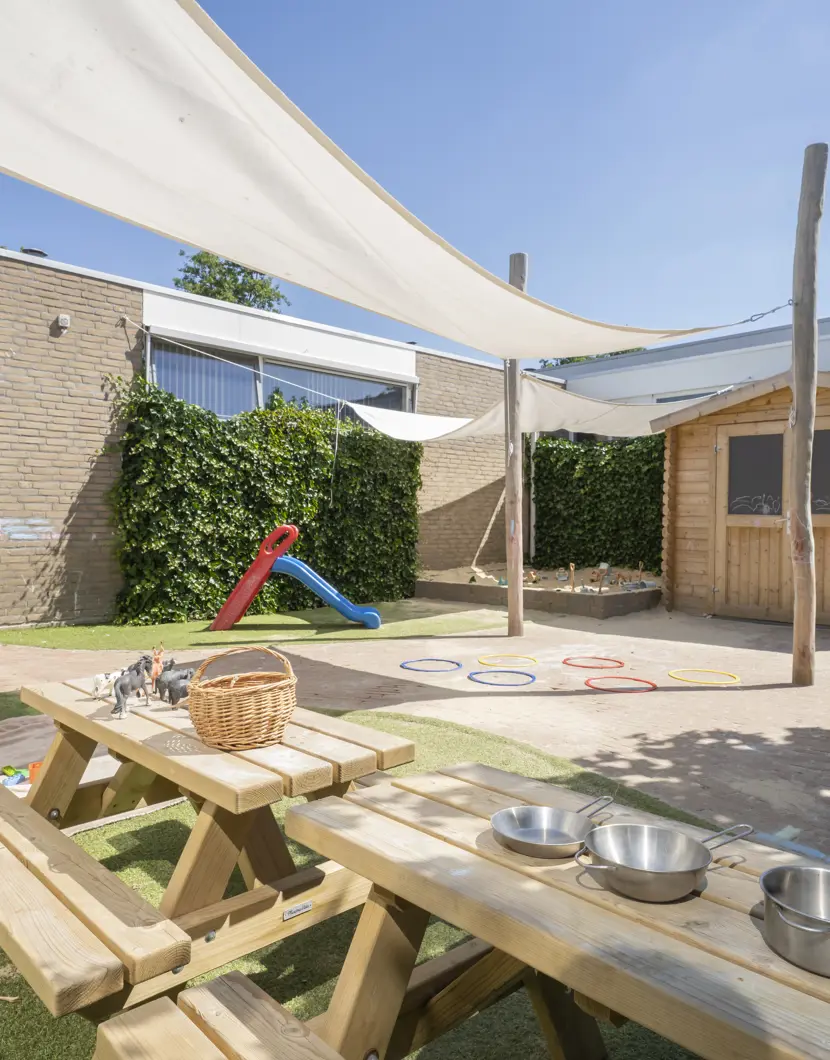 Tuin kinderopvang CompaNanny Schalkwijk Haarlem